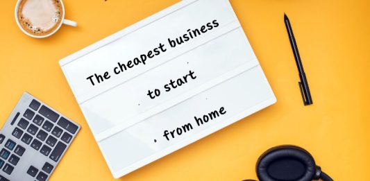 Cheapest Business to Start from Home
